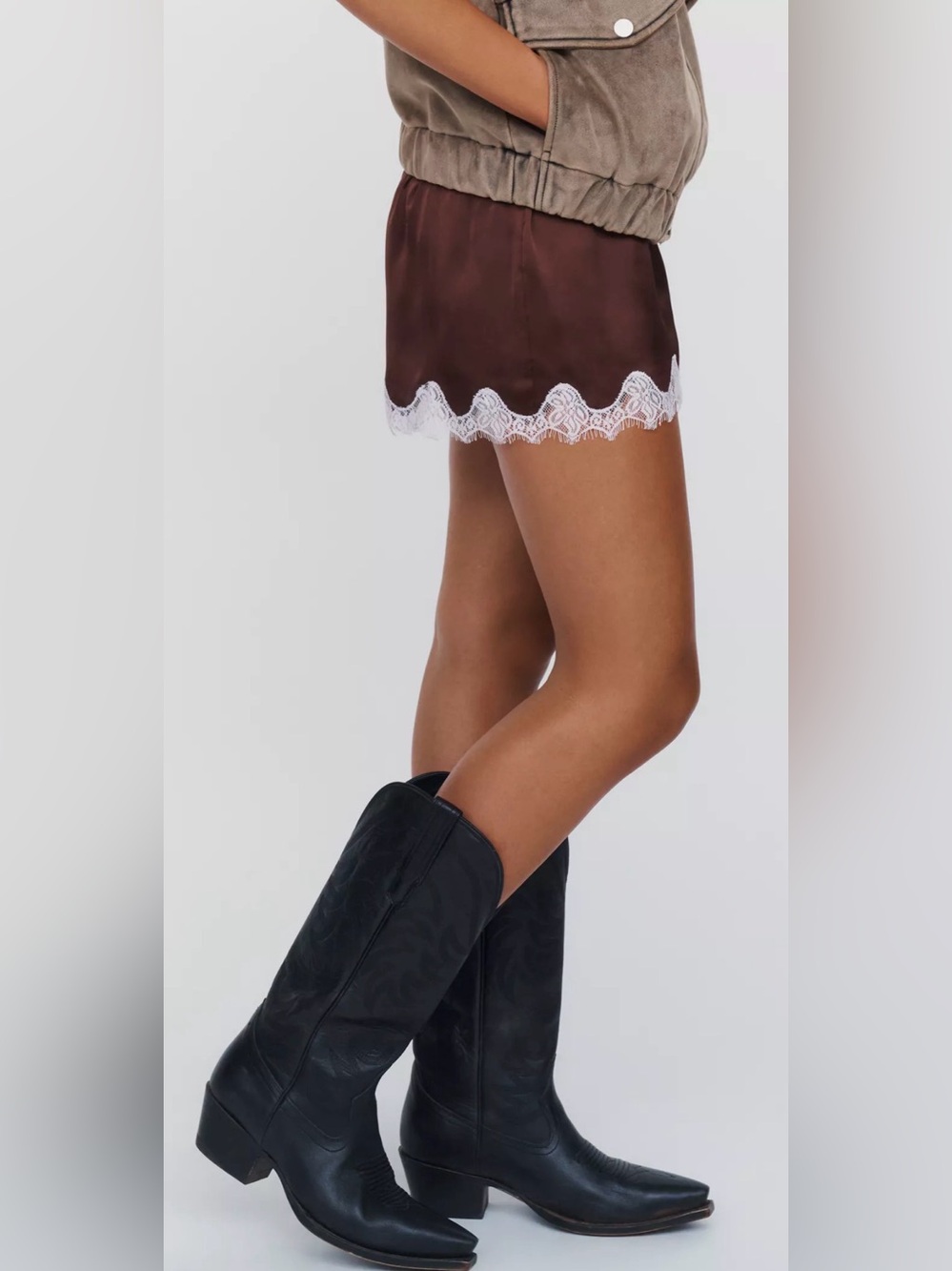 Tecovas The Annie Black Leather Western Cowboy Boots Rodeo Cowgirl - Picture 3 of 9